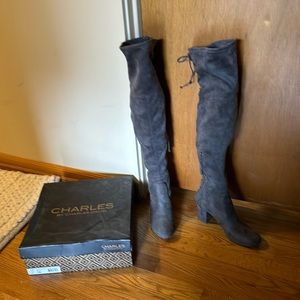 Knee high boots by Charles David